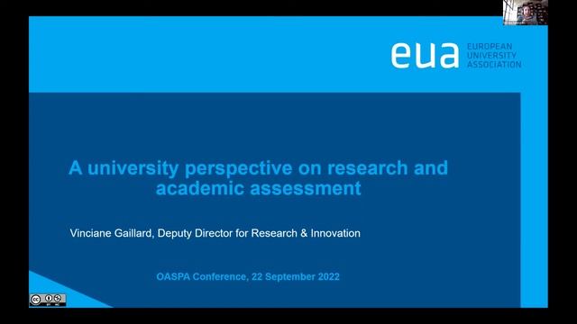 Panel | Has Open Science failed to influence research assessment? смотреть онлайн