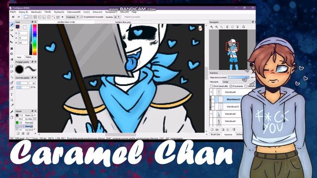 SpeedPaint - Yandere Blue //Redraw// Undertale AU смотреть онлайн