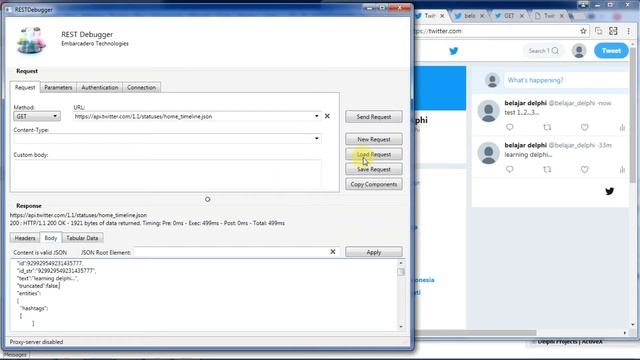 Learn DELPHI: Twitter Apps - Get Home Timeline Using REST APIs - Free Source Code смотреть онлайн