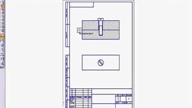 Компас-3D. Самоучитель. Раздел черчения: Соединение винтом смотреть онлайн