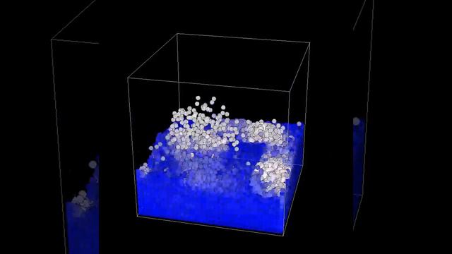 Smoothed Particle Hydrodynamics 100k Particles Interactive смотреть онлайн