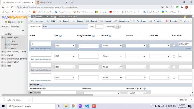 طريقة حفظ ملفات في database من خلال form عبر PHP | دورة تعلم PHP MySQL كاملة [13 من 45] смотреть онлайн