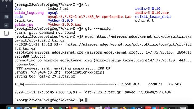 19 19 版本控制历史+源代码构建安装Git Python視頻-Linux極簡教程新手必看 смотреть онлайн