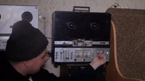 Тестирование катушечного магнитофона АСТРА 209.стерео.