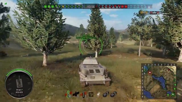 World of Tanks. PS4. Малиновка. Skoda T-24 смотреть онлайн