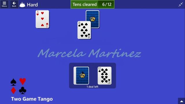 Two Game Tango Game #17 | October 14, 2022 Event | TriPeaks Hard смотреть онлайн
