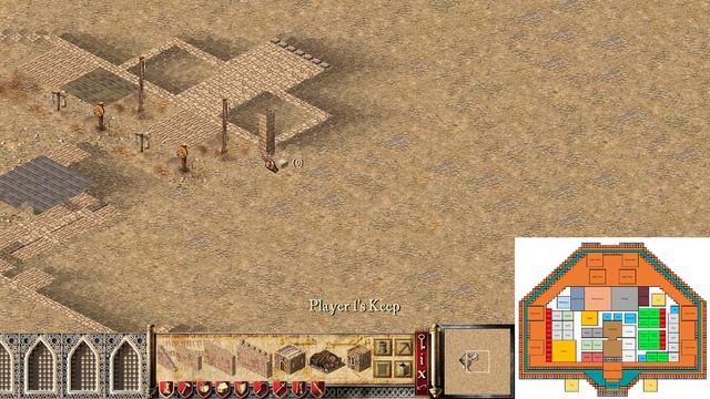 How to build Wolf's most defensive castle in Stronghold Crusader (Walls and towers) смотреть онлайн