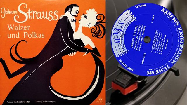 JOHANN STRAUSS Walzer und Polkas - ИОГАНН ШТРАУС Вальсы и польки (1961) смотреть онлайн