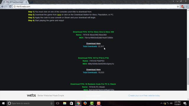 Fifa 18 Free Download [Xbox One, PS4, & PC] смотреть онлайн