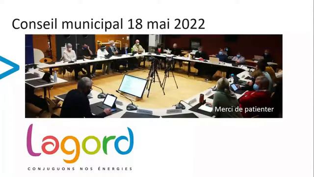 Conseil municipal de Lagord du 18 mai 2022 смотреть онлайн