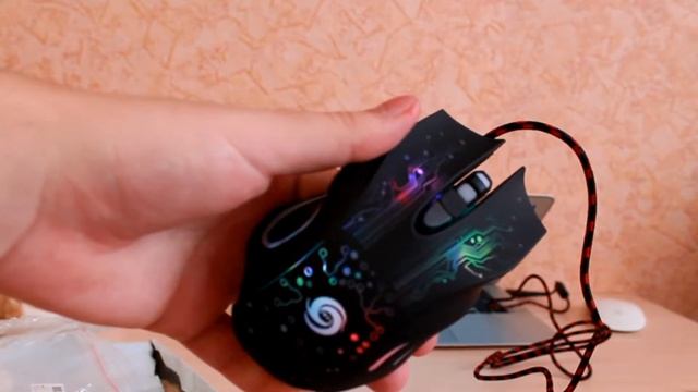Красивая игровая мышь с AliExpress! Распаковка + Обзор =))) смотреть онлайн