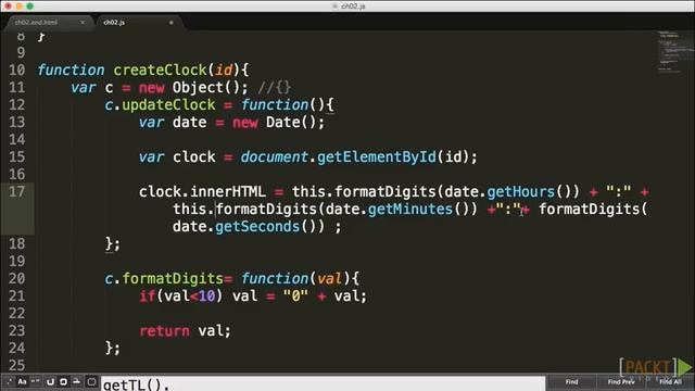 Learning Object-Oriented JavaScript Tutorial: Building with Objects | packtpub.com смотреть онлайн