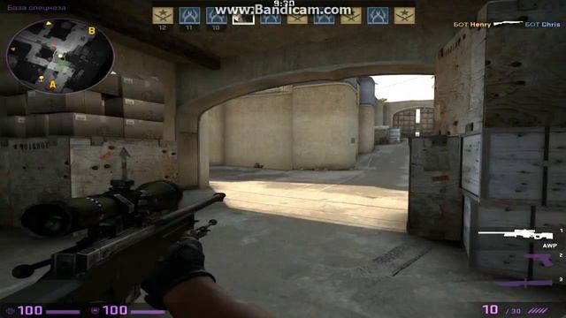 бой на смерть с ботами (CS:GO) смотреть онлайн