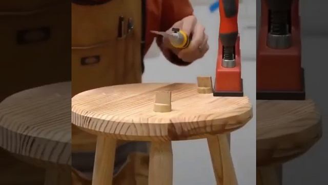 Вот такой табурет можно собрать без гвоздей ? смотреть онлайн
