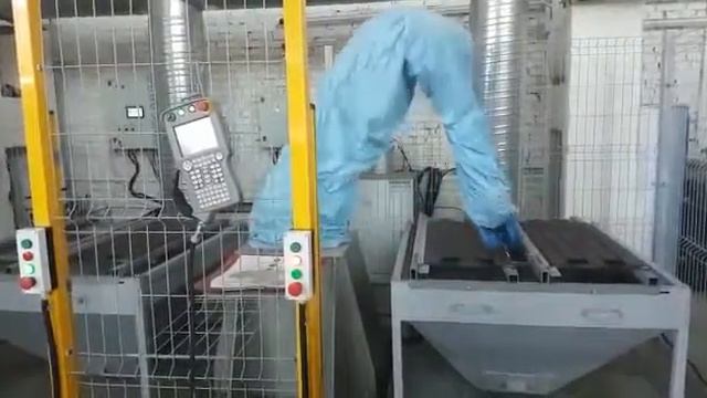 Как пластиковые фасады становятся кирпичными | Окрасочный робот YASKAWA смотреть онлайн