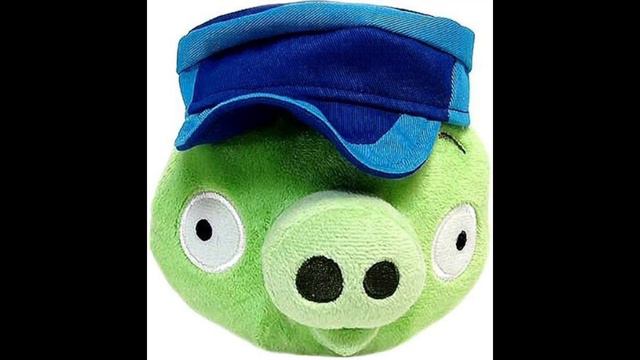 Angry Birds Plush Postman Pig w/ Sound смотреть онлайн