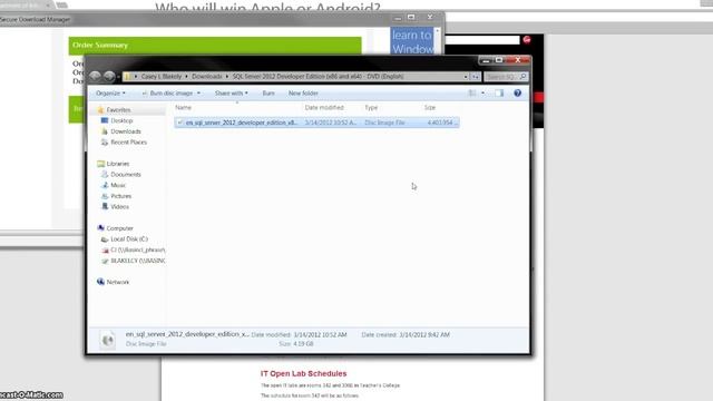 Install: SQL Server 2012 смотреть онлайн