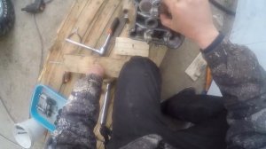 стелс динли ремонт коробки ЧАСТЬ3 (разбор мотора)