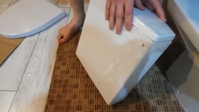 Распаковка - Унитаз напольный Cersanit Parva New Clean On 011 смотреть онлайн