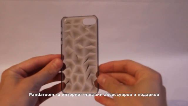 1002021 Чехол для iPhone 5/5s 'Black crystal' Цена 390р смотреть онлайн