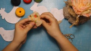 Пасхальная курочка. Простое шитье