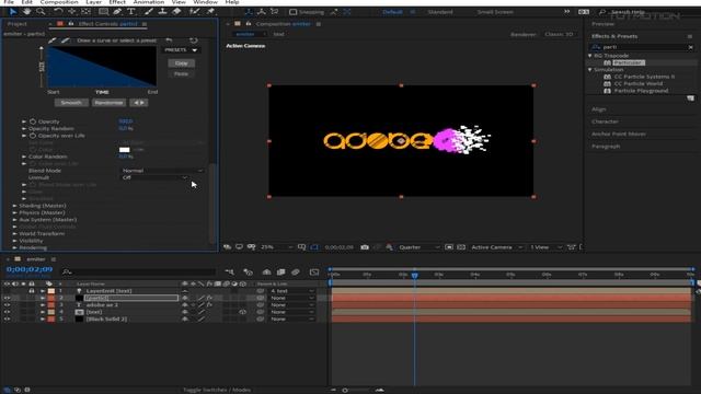 Particles Logo & Text Animation with After Effects/Анимация логотипа и текста частиц в After Effect смотреть онлайн