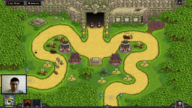 КИНГКОНГ ЖИВ! | Kingdom Rush Frontiers [8] на сложности ветеран
