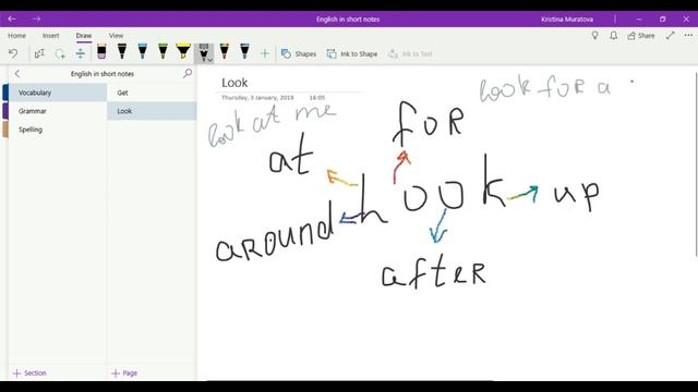 English in short notes: Look + предлог смотреть онлайн