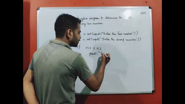 Python Programming Tutorial | Class 11 CS with Python | Python Program to check the largest number смотреть онлайн