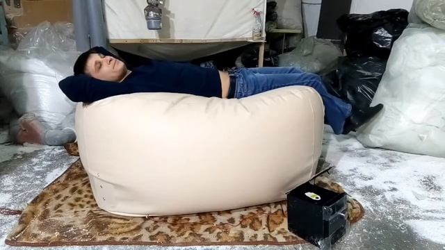 Музыкальный кресло мешок пуф, бескаркасная мебель, кресло пуф с наполнителем полистирол смотреть онлайн