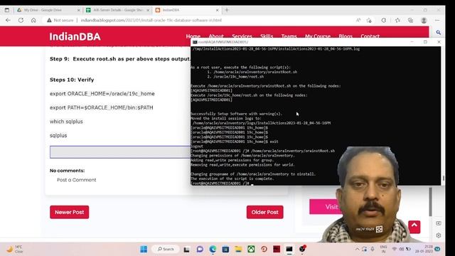 19c Silent mode Installation and Create DB in silent mode смотреть онлайн