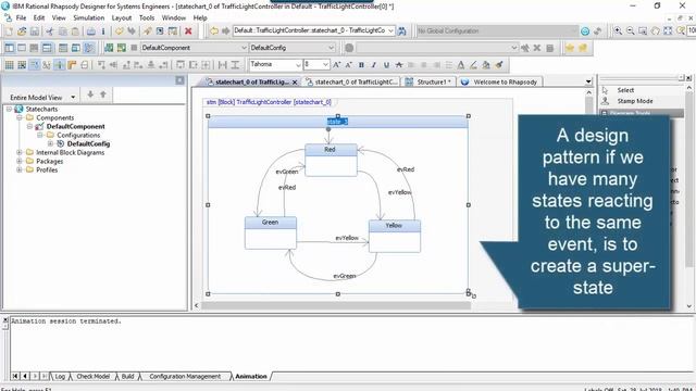 Rhapsody Tip #39 - Nested states, the art of state-machine design (Intermediate) смотреть онлайн