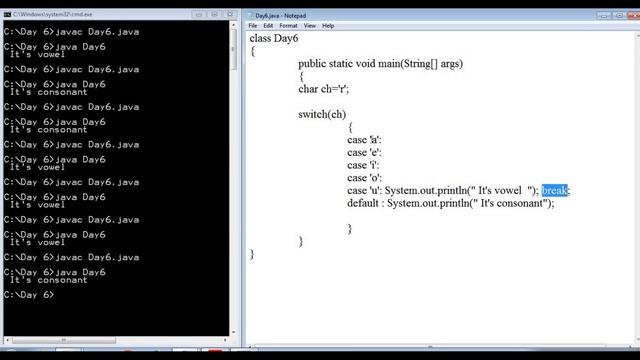 Conditional statements | Switch-case | Part-2 | Java tutorials | free online course смотреть онлайн