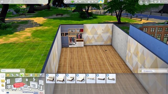 Обзор режима строительства + Speed Build | Sims 4 Dream Home Decorator