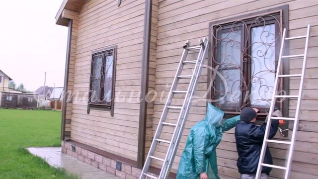 Установка решеток на окна 19-05-15 смотреть онлайн