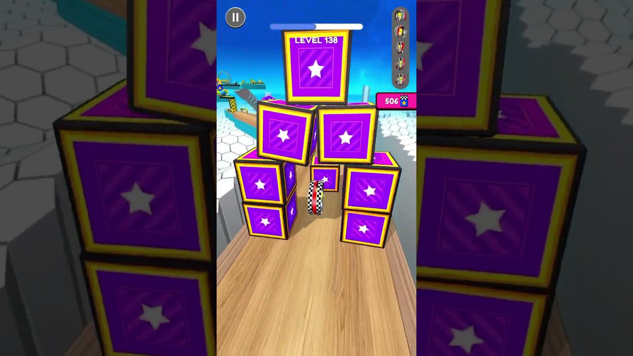 Играю в Going balls смотреть онлайн