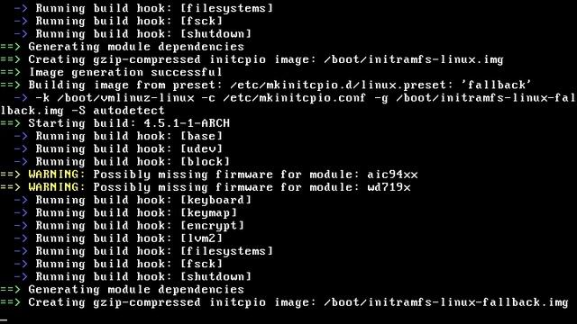 Arch Linux installs fine from archlinux-2016.05.01-dual.iso (kernel 4.5.1-1) смотреть онлайн