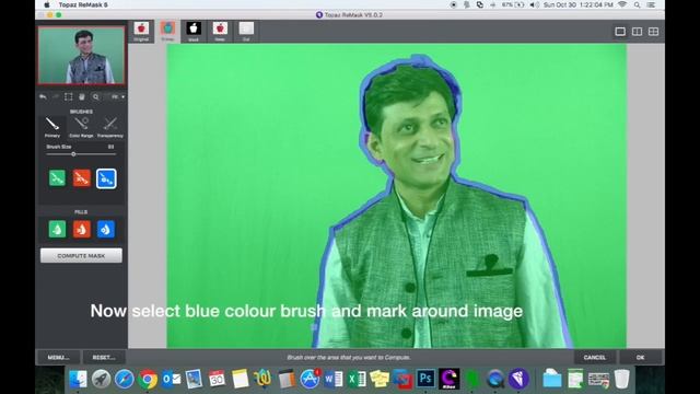 Quick image background change by using Topaz Remask смотреть онлайн