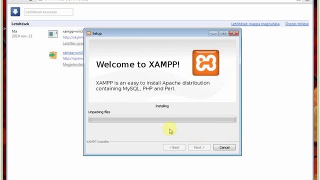 xampp telepítés смотреть онлайн