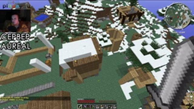Minecraft и человек в пледе смотреть онлайн
