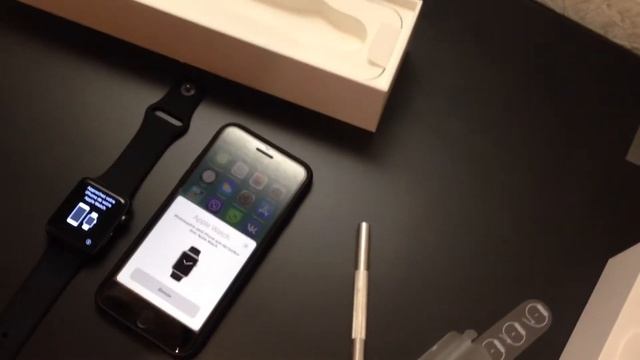 Apple Watch Series 3 Распаковка и первый запуск