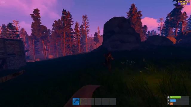 RUST - Нереальная Удача На Космодроме. Грабёж Соседского Магазина. Я вам не Парабола. Часть 2. смотреть онлайн