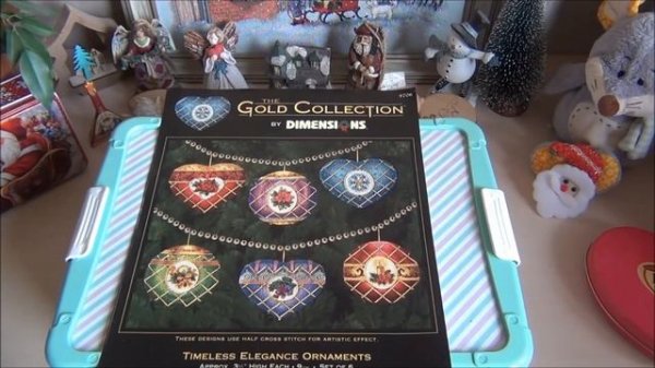 #susok #Dimensions Dimensions 8706 Timeless Elegance Ornaments финал