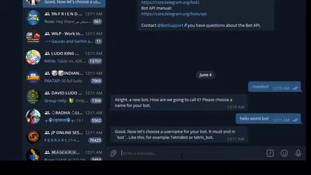 #telegram #automation | Telegram Bots | Lesson05 Creating Telegram Bot смотреть онлайн