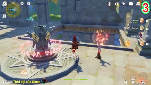 Thần luật có ai đó - và 3 ( kho báu vô danh ) và ( nham thần đồng ) | NV thế giới [ Genshin Impact смотреть онлайн