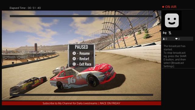 NASCAR XFINITY Championship - Race 3/33 - Boyd Gaming 300 - The Race смотреть онлайн