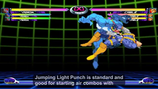 (Marvel vs Capcom 2) Venom beginner's guide смотреть онлайн
