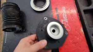 Правильна установка опори переднього амортизатора vag, Volkswagen golf, Passat, skoda Octavia,seat
