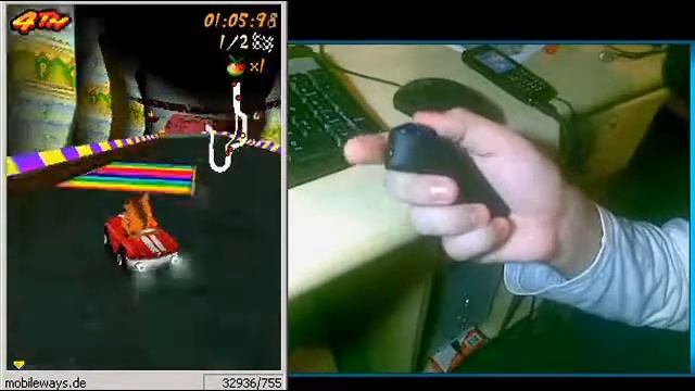 Crash Bandicoot Nitro Kart 3D with Zeemote смотреть онлайн