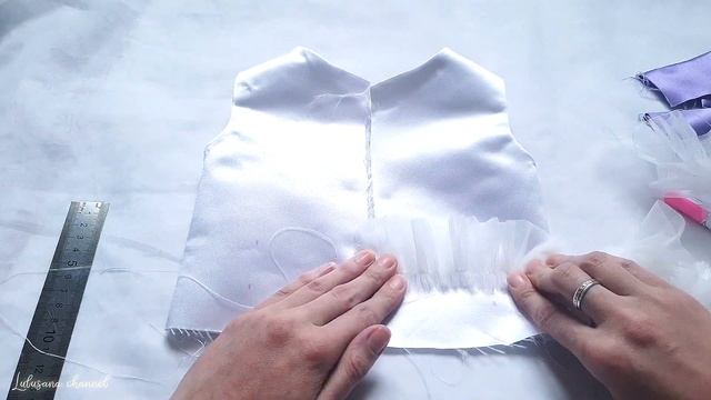 КАК ЛЕГКО СШИТЬ самой нарядное детское платье на 1 год с ярусной юбкой из фатина | sew baby dress М смотреть онлайн